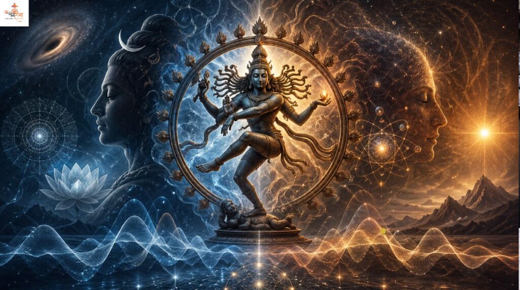From Shiva’s Dance to Quantum Waves: How Advaita Vedanta, Kashmir Shaivism, and Trika Darshana Meet Modern Physics