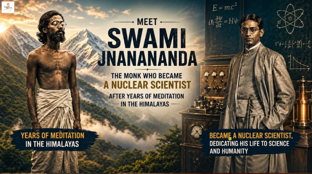 Swami Jnanananda: The Monk Who Became a Nuclear Scientist After Years of Meditation in the Himalayas