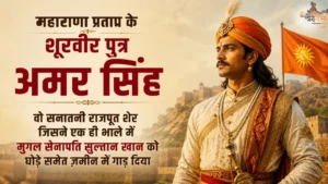 महाराणा प्रताप के शूरवीर पुत्र अमर सिंह, वो सनातनी राजपूत शेर जिसने एक ही भाले में मुगल सेनापति सुल्तान खान को घोड़े समेत ज़मीन में गाड़ दिया