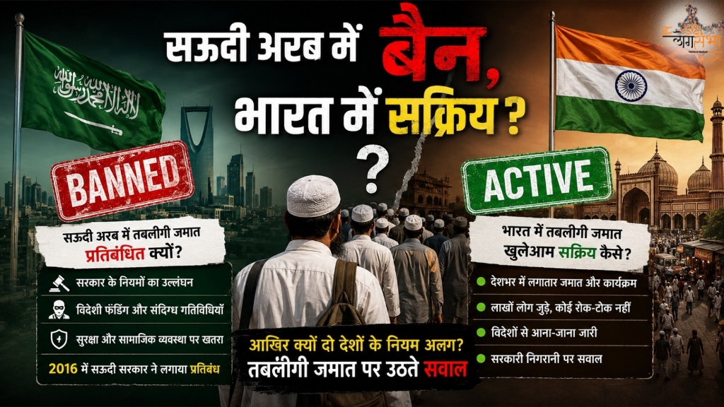 सऊदी अरब ने जिसपर 'आतंक का द्वार' बताकर लगाया बैन, वो 'तबलीगी जमात' भारत में खुल्ले में ले रहा सांस, जिहाद की इस फैक्ट्री के सामने हाथ बांधे खड़ा हमारा सिस्टम
