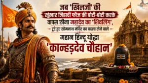 जब 'खिलजी' की खूंखार जिहादी फौज की बोटी-बोटी करके वापस छीना महादेव का 'शिवलिंग', टूटे हुए सोमनाथ मंदिर का बदला लेने वाले महान हिन्दू योद्धा 'कान्हड़देव चौहान'