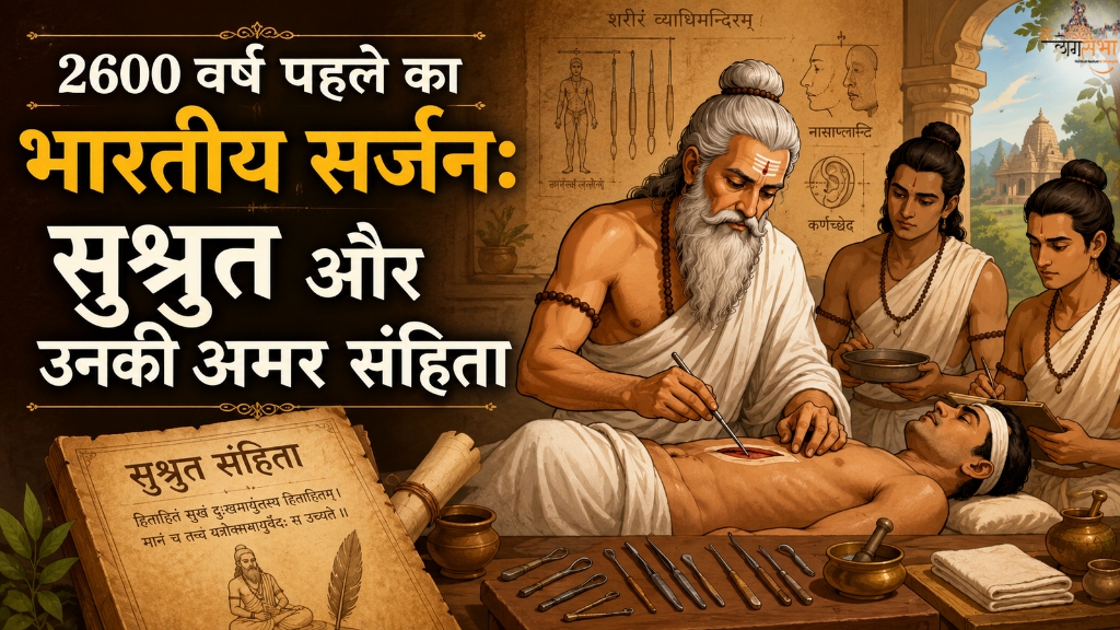2600 वर्ष पहले का भारतीय सर्जन: सुश्रुत और उनकी अमर संहिता
