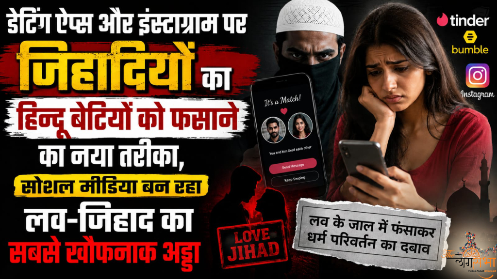 डेटिंग ऐप्स और इंस्टाग्राम पर जिहादियों का हिन्दू बेटियों को फसाने का नया तरीका, सोशल मीडिया बन रहा लव-जिहाद का सबसे खौफनाक अड्डा