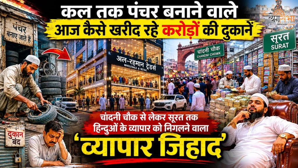 कल तक पंचर बनाने वाले आज कैसे खरीद रहे करोड़ों की दुकानें, चांदनी चौक से लेकर सूरत तक हिन्दुओं के व्यापार को निगलने वाला खौफनाक 'व्यापार जिहाद'