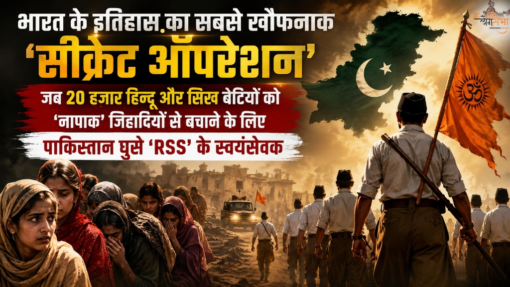 भारत के इतिहास का सबसे खौफनाक 'सीक्रेट ऑपरेशन', जब 20 हज़ार हिन्दू और सिख बेटियों को 'नापाक' जिहादियों से बचाने के लिए पाकिस्तान घुसे 'RSS' के स्वयंसेवक